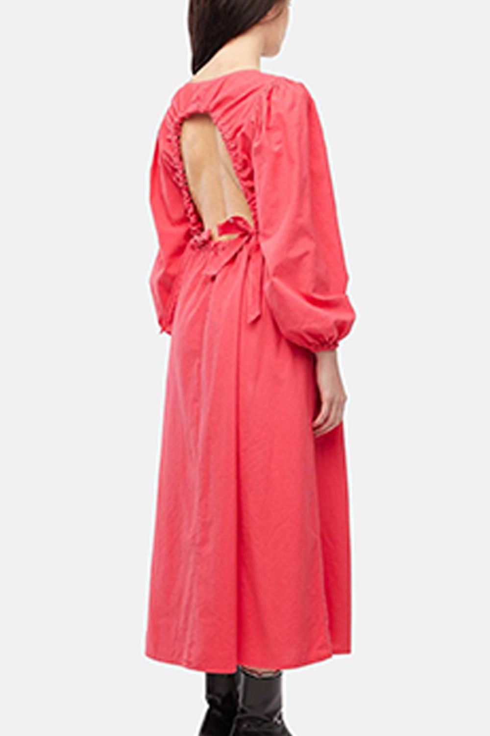 Butterfly Breeze Red Dress