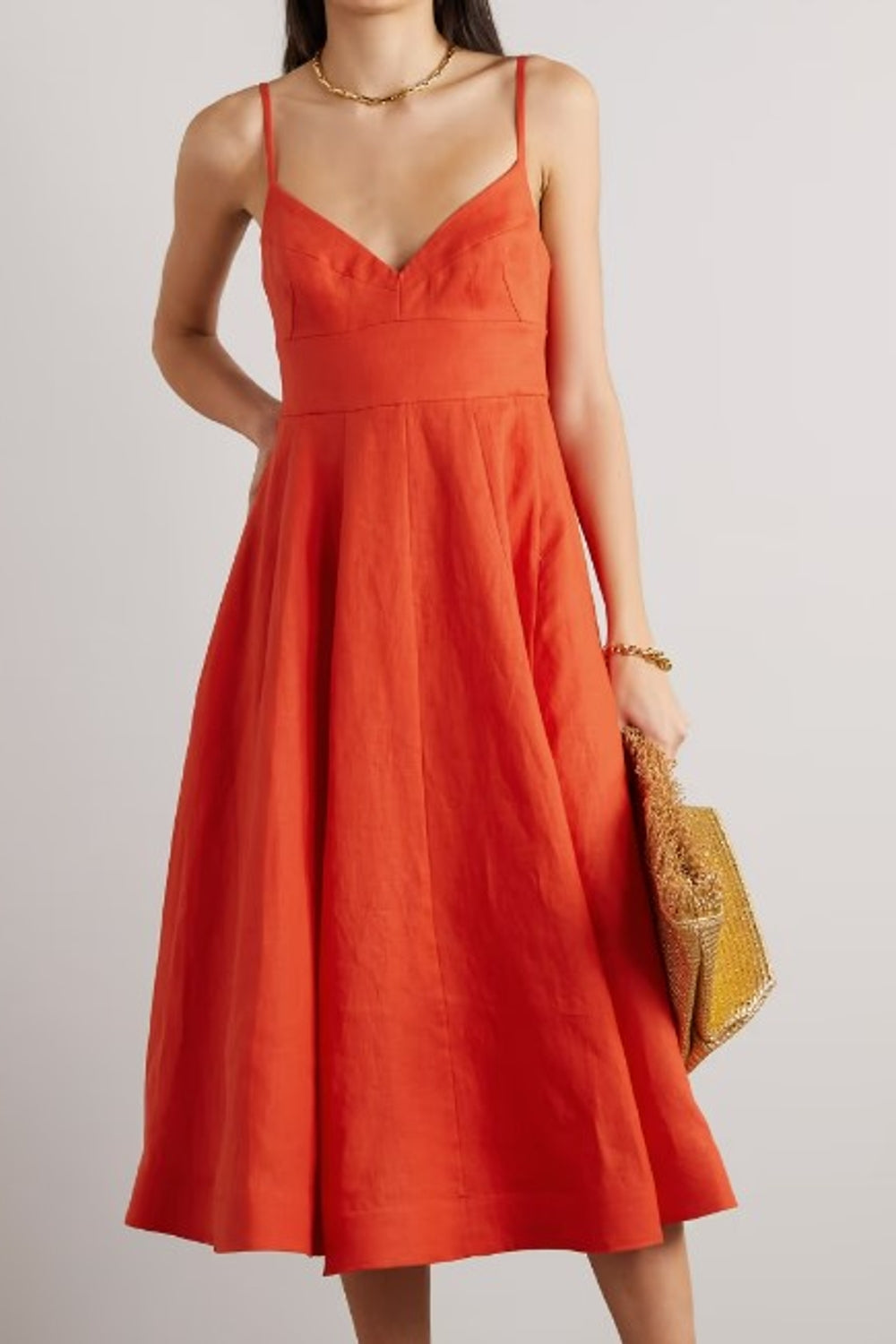 Gangneung Orange Dress
