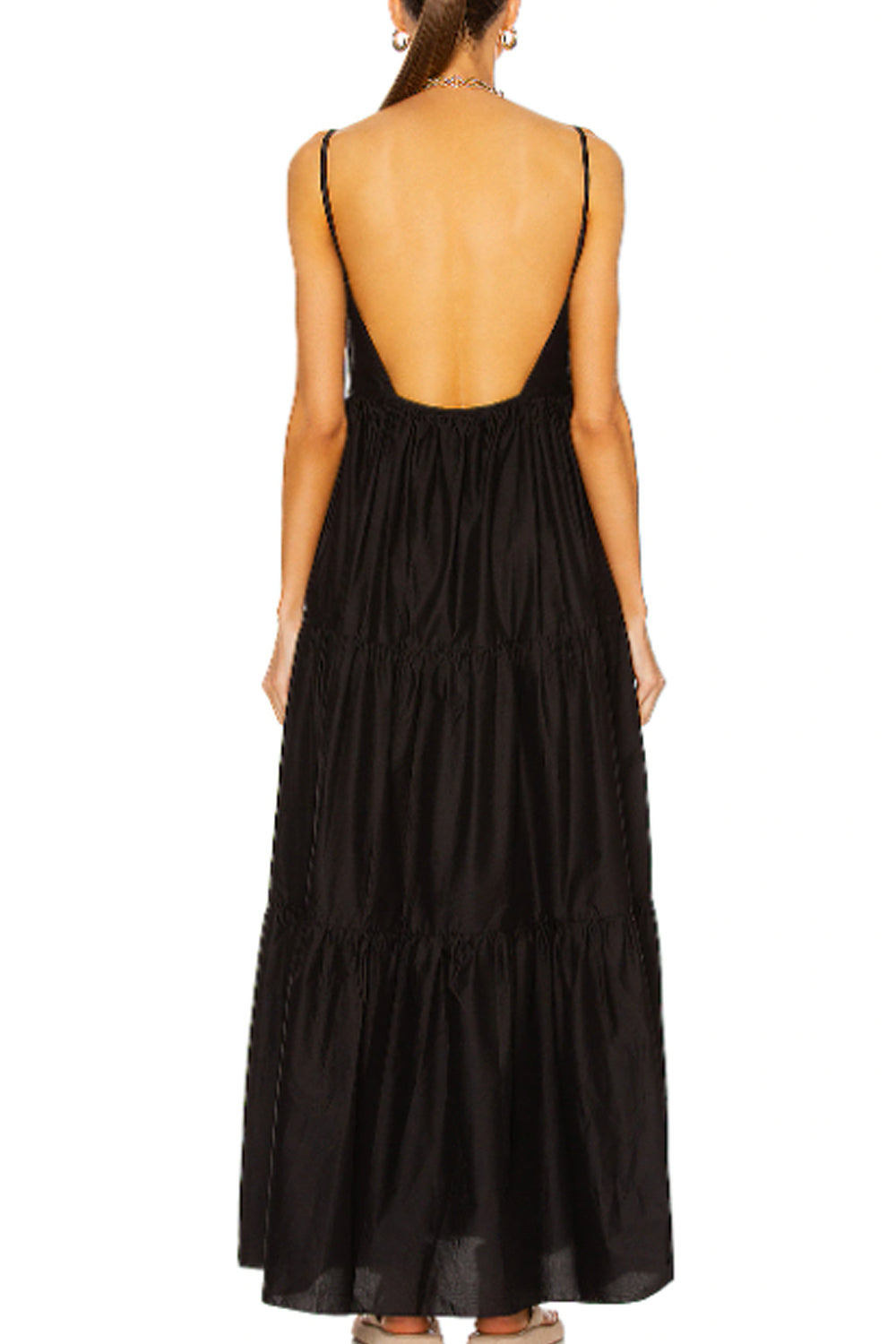 Fluttering Black Dress