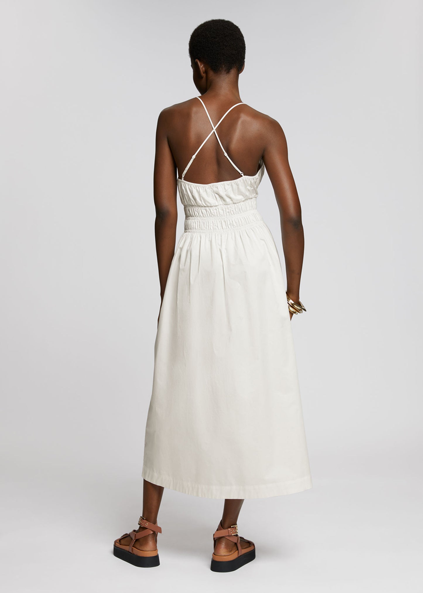 Saratov White Dress