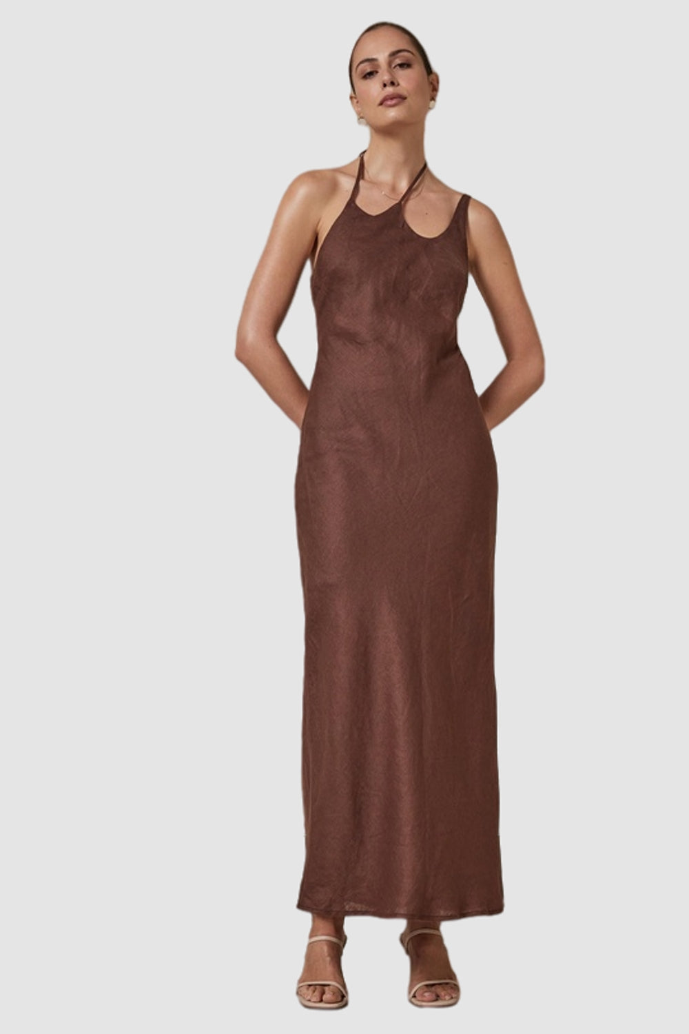 Pravda Brown Dress
