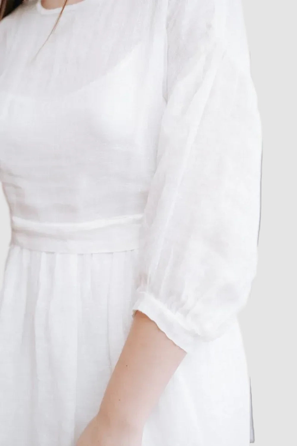 Sila White Dress