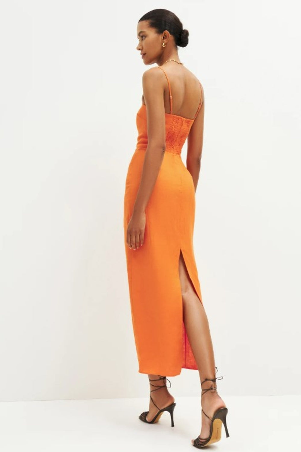 Vologda Orange Dress