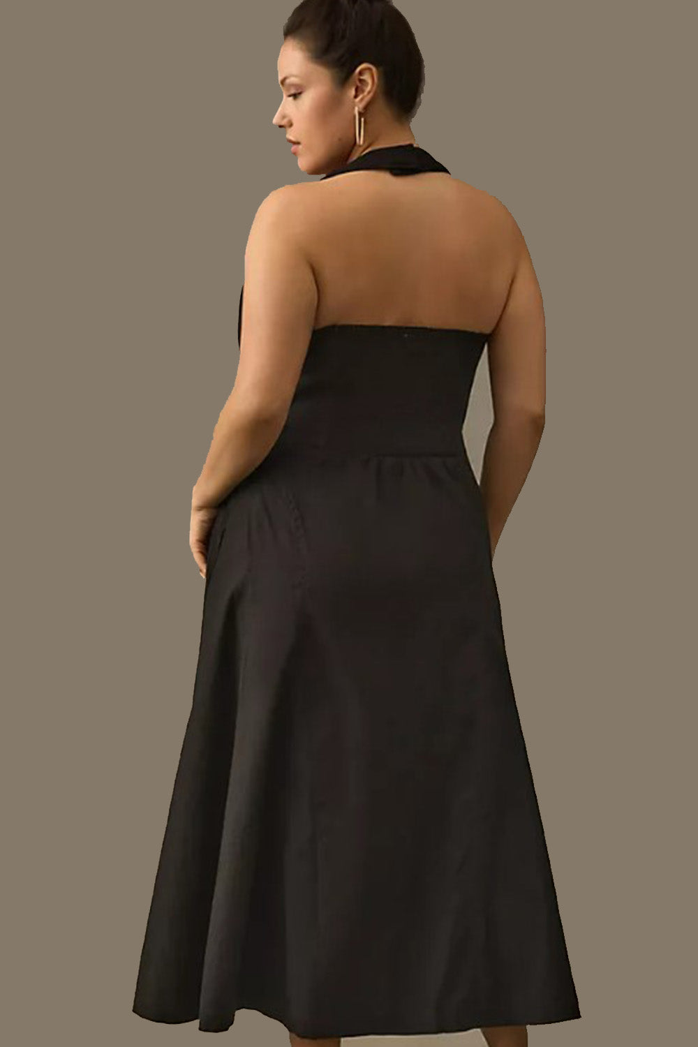Mellifluous Black Dress