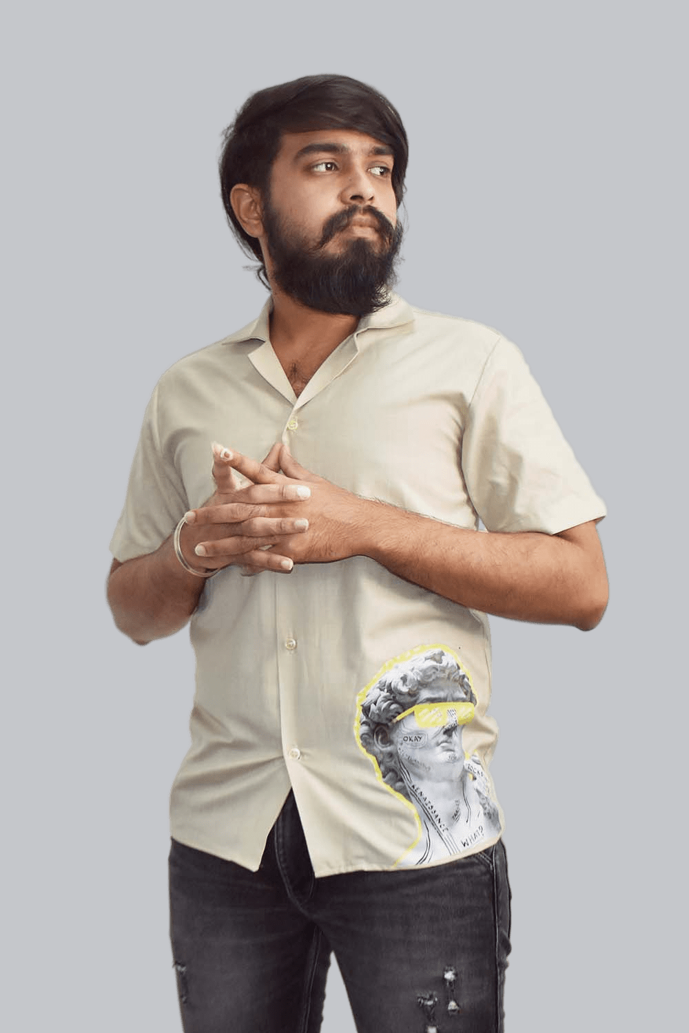Saint Cream Shirt