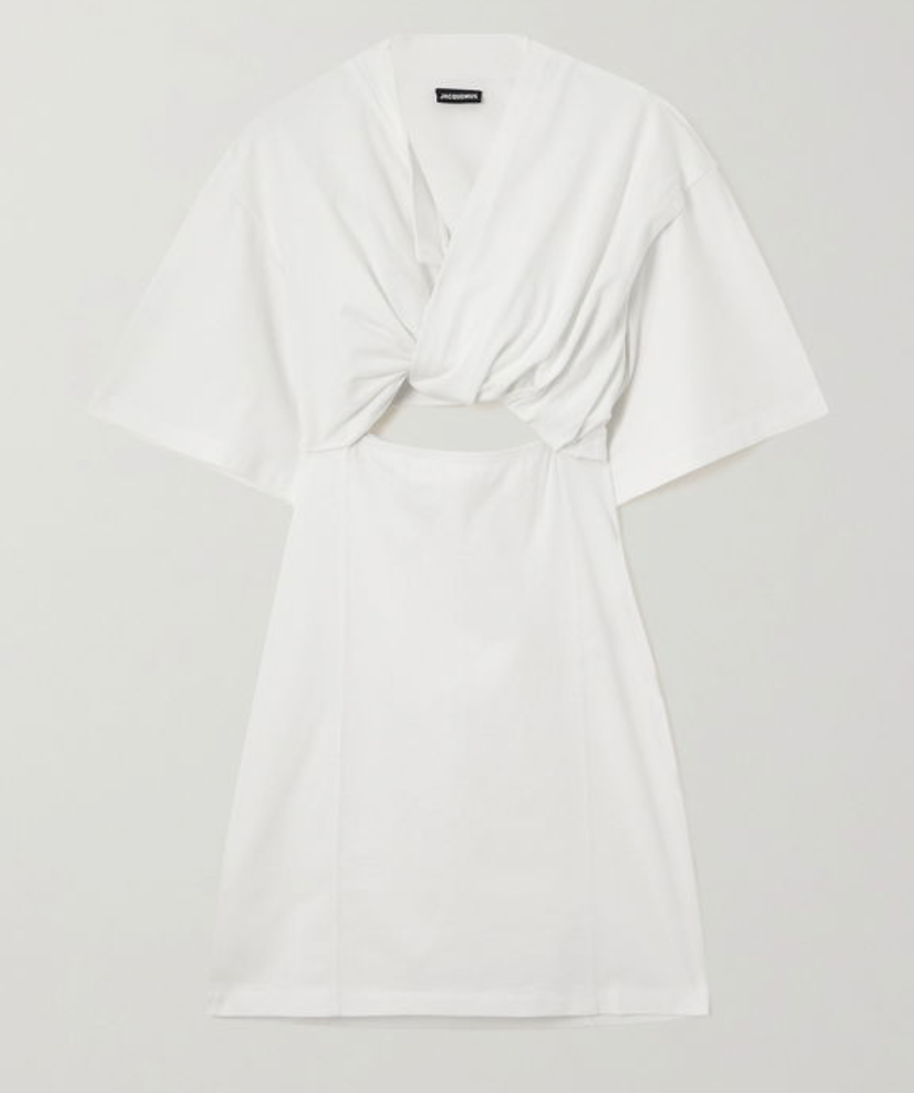 Glimmer White Dress
