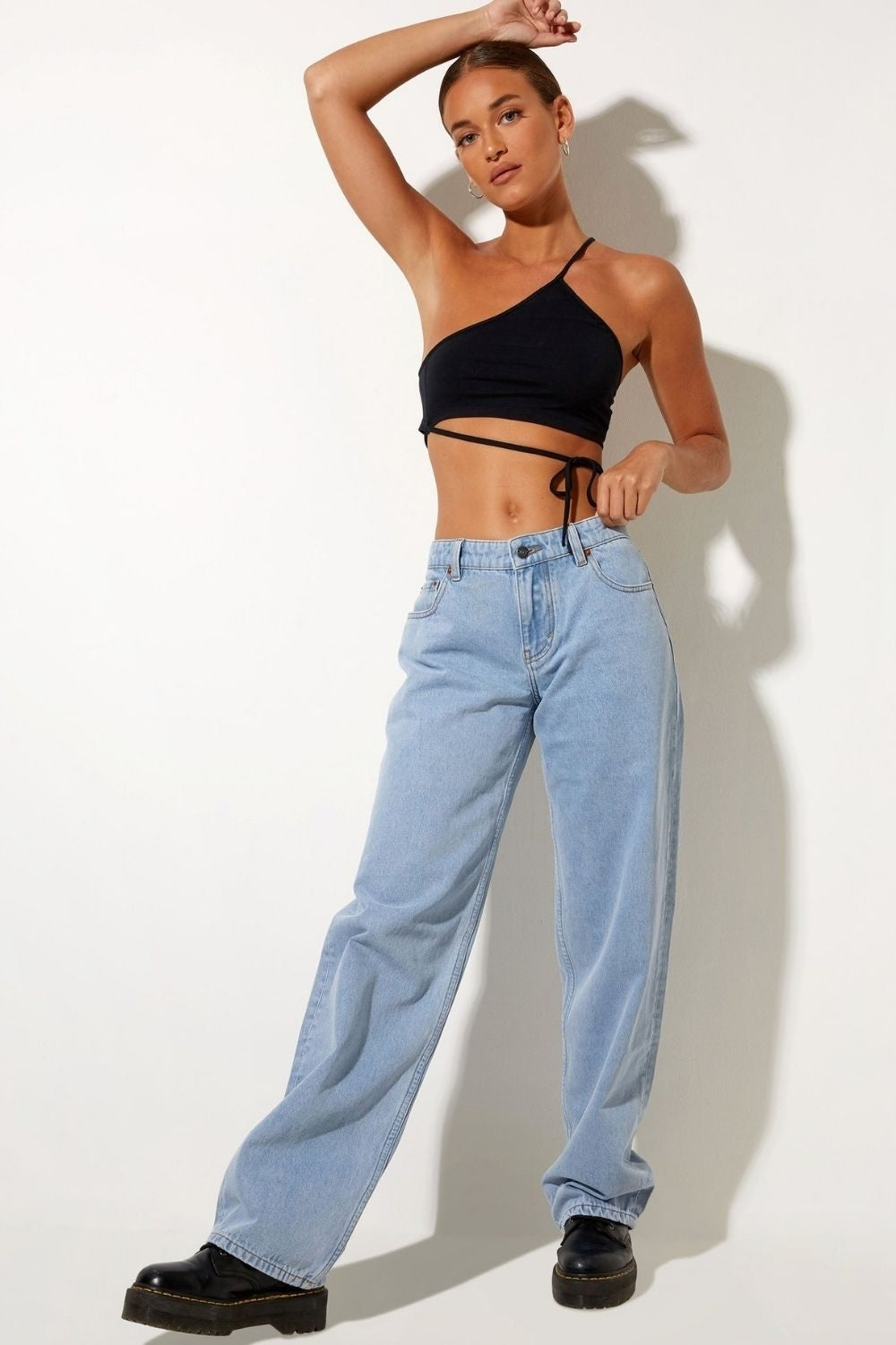 Sexy Lady Black Crop Top