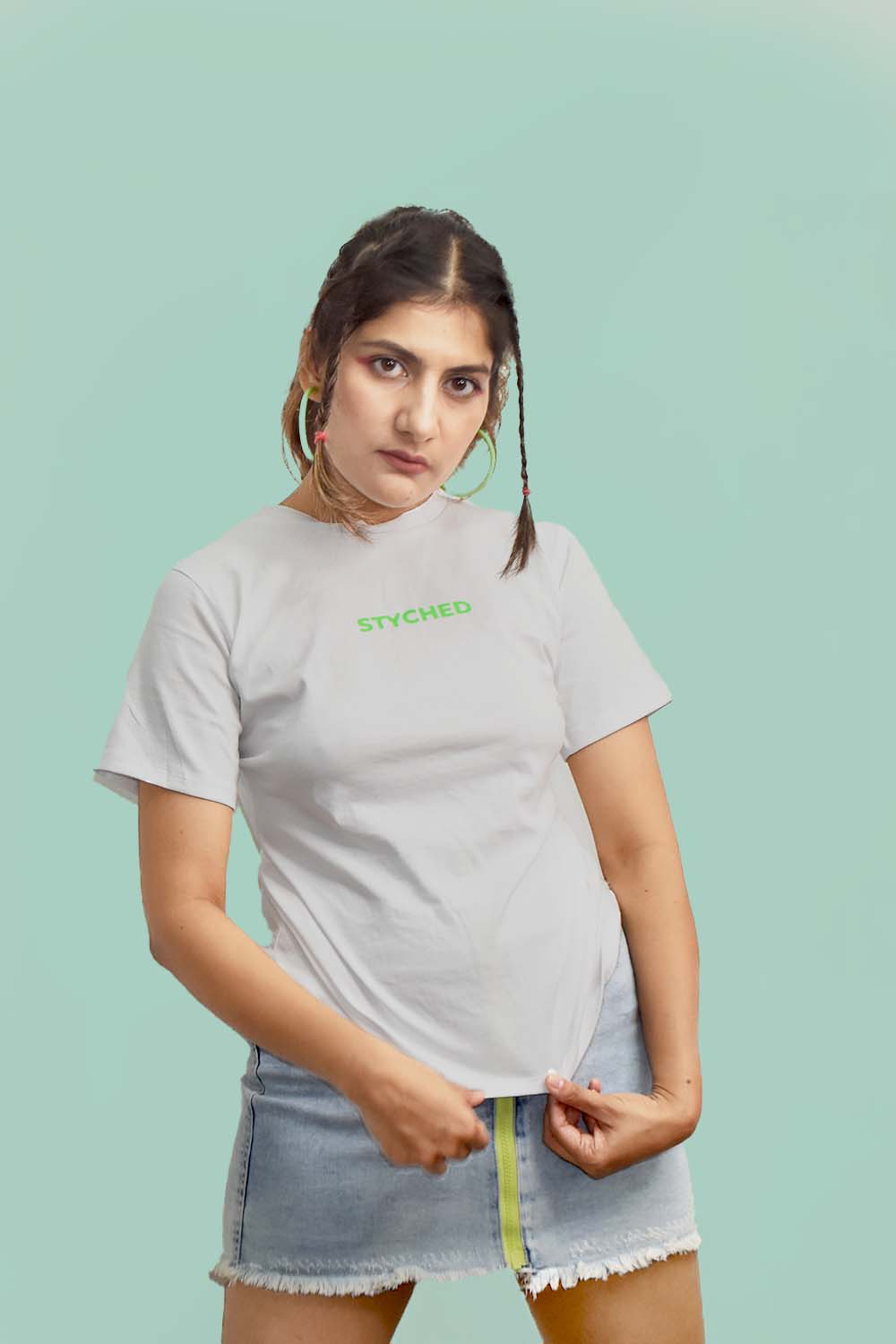 Giggling White Tshirt