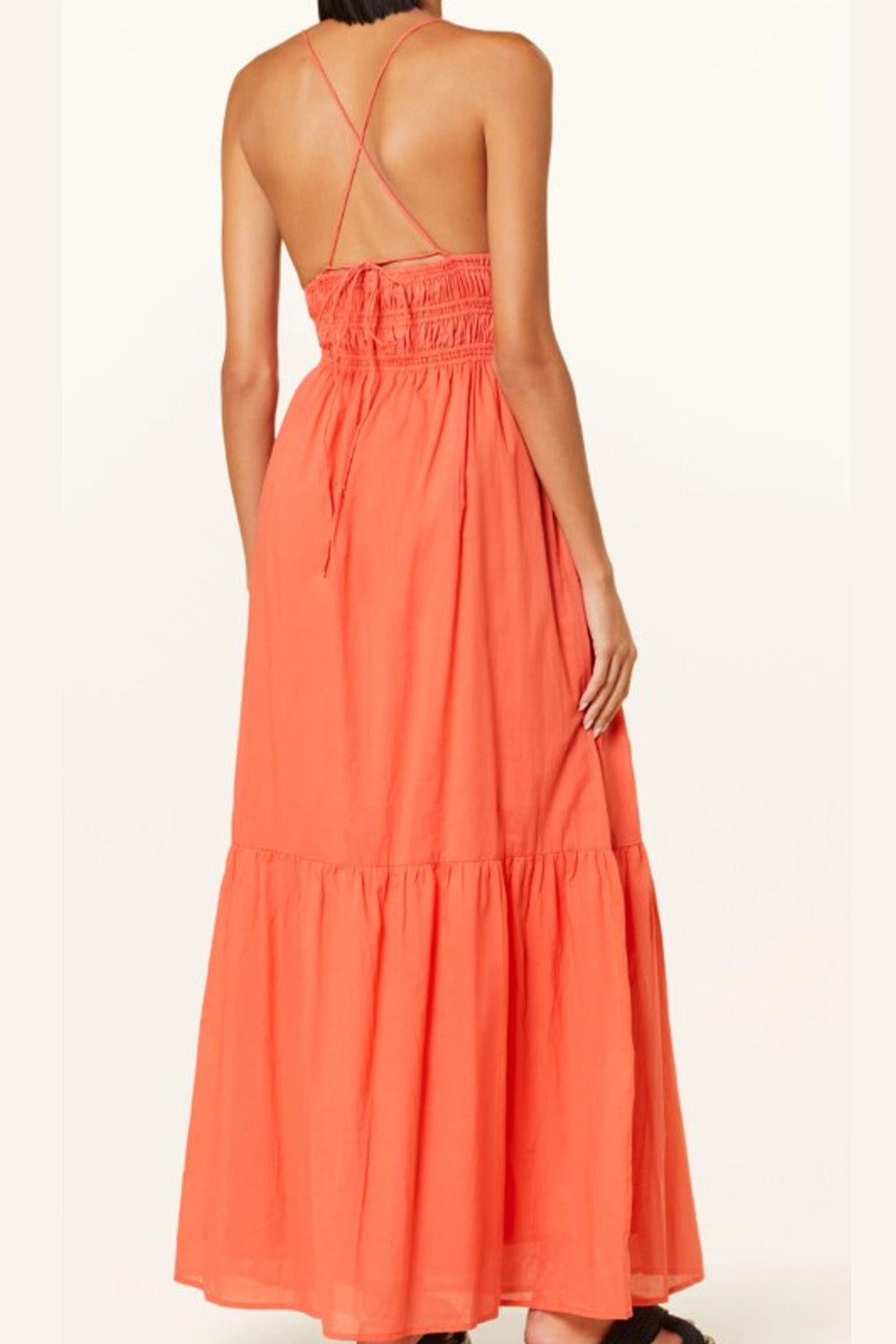 Majesty Orange Dress