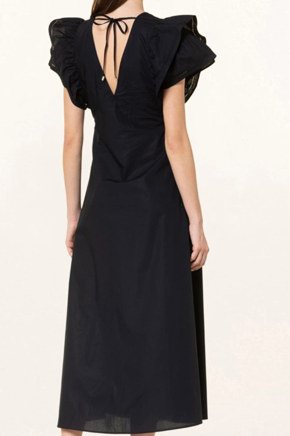 Seashore Black Dress