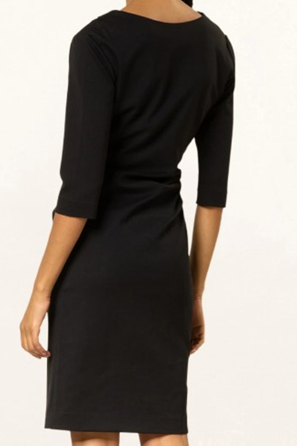 Wooded Black Dress