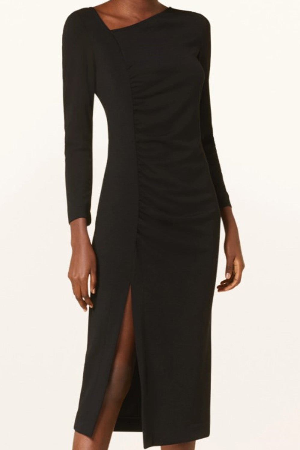 Flora Black Dress