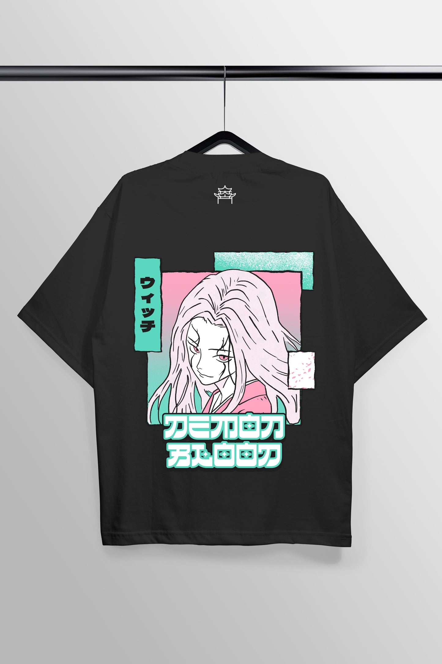 Demon Blood Black Oversized Tee