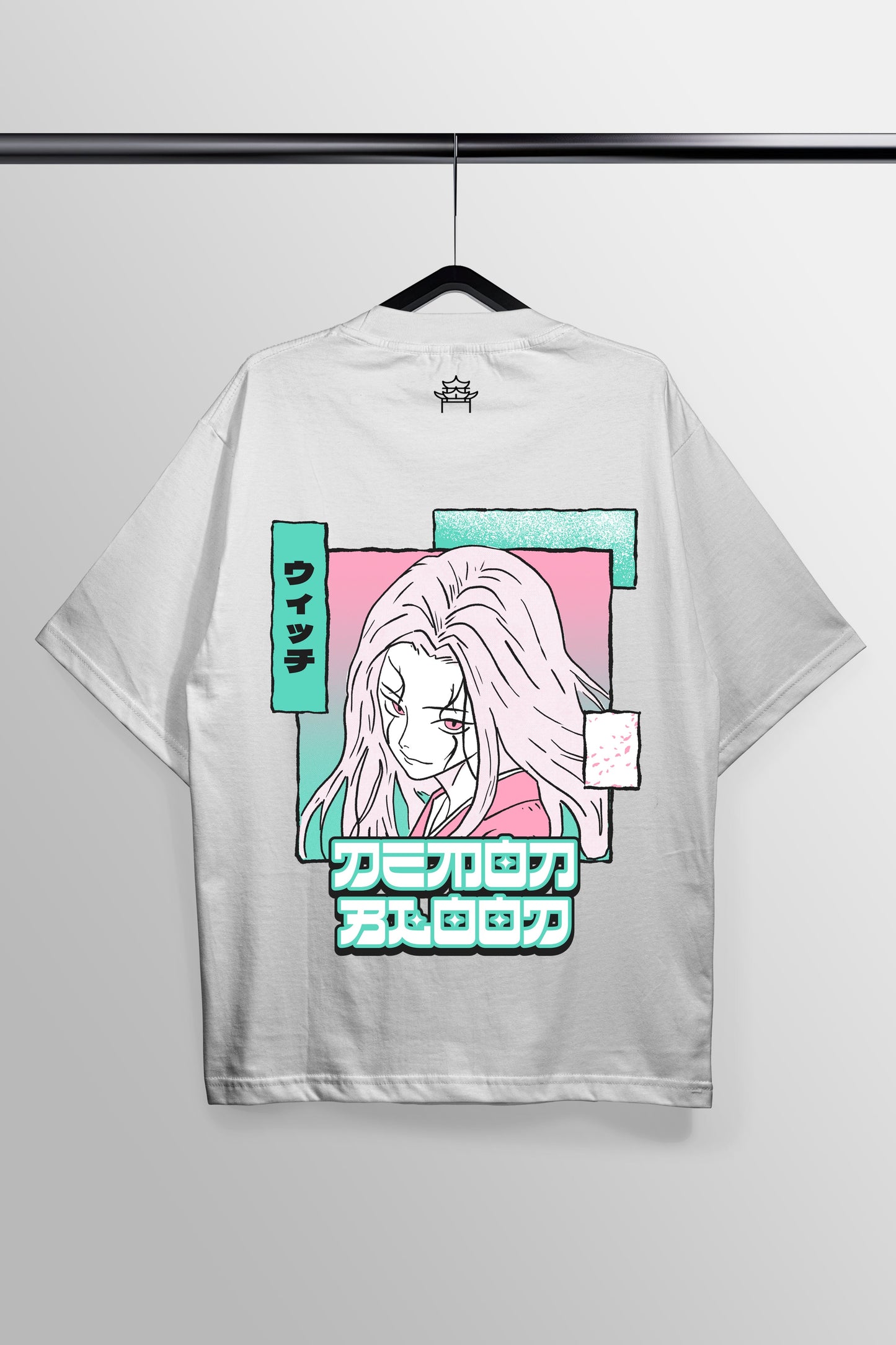 Demon Blood White Oversized Tee