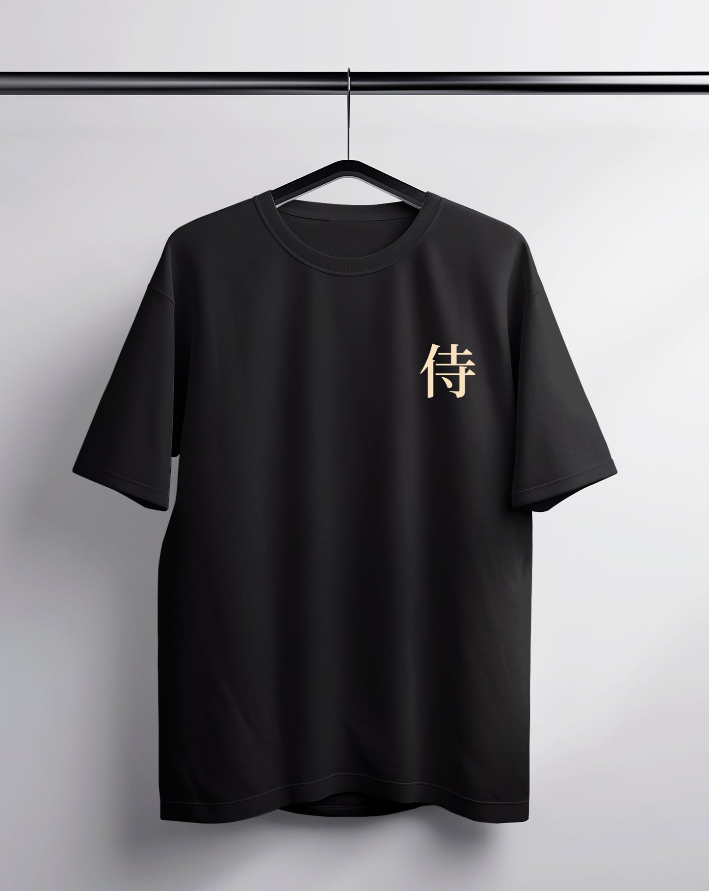 Samurai Black Oversized Tee