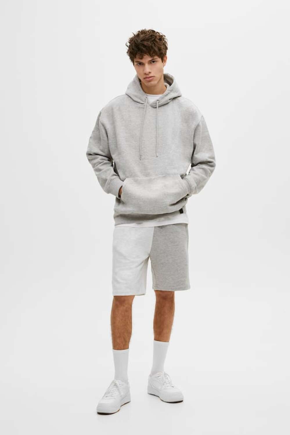 Color Block Jogger Shorts