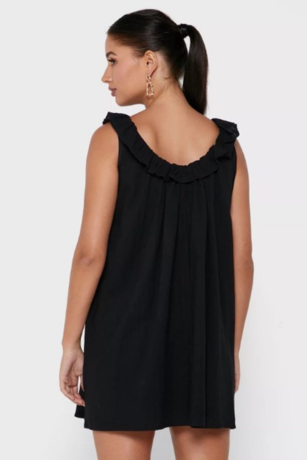 Dont Hate Black Sleeveless Dress