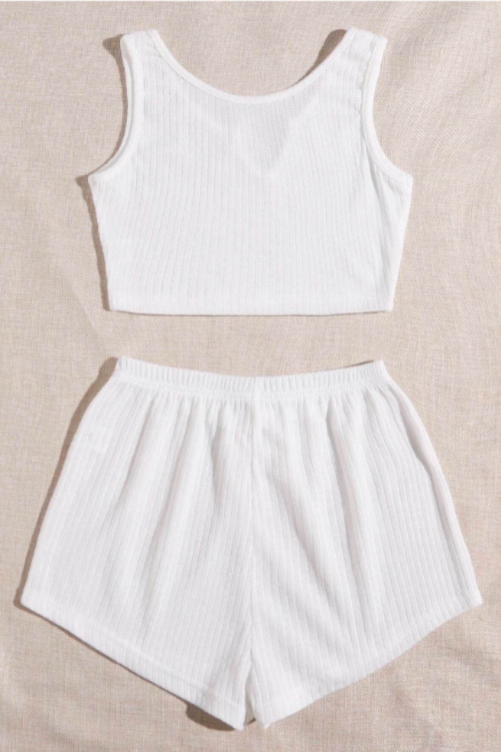 White Lounge Set