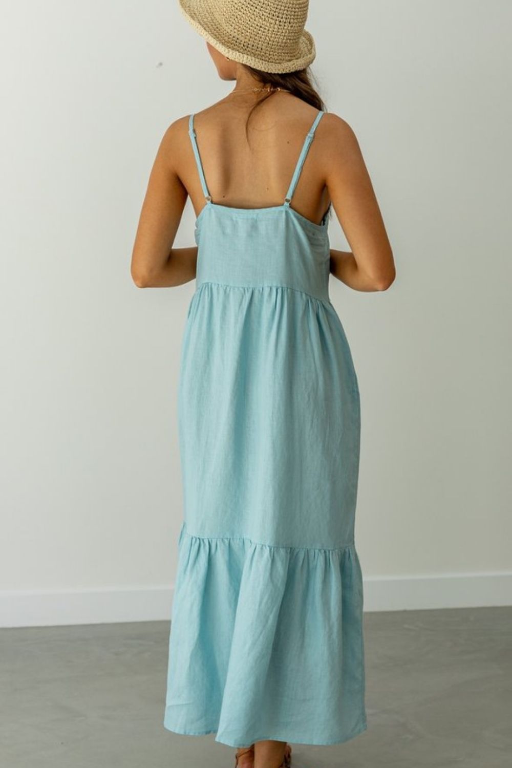 Pastel Blue Relaxed Dress