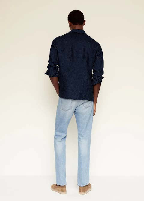 Denim Cool Mens Full Sleeve Shirt