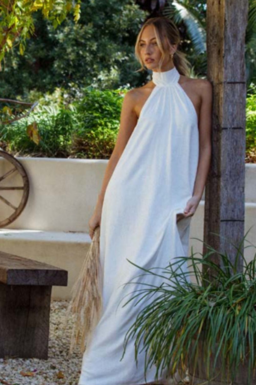Show Off Dress White