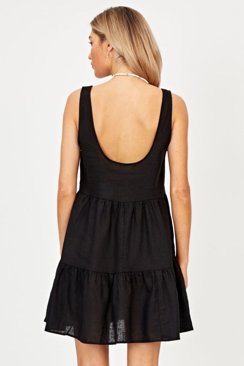 Sleeveless Tiered Dress