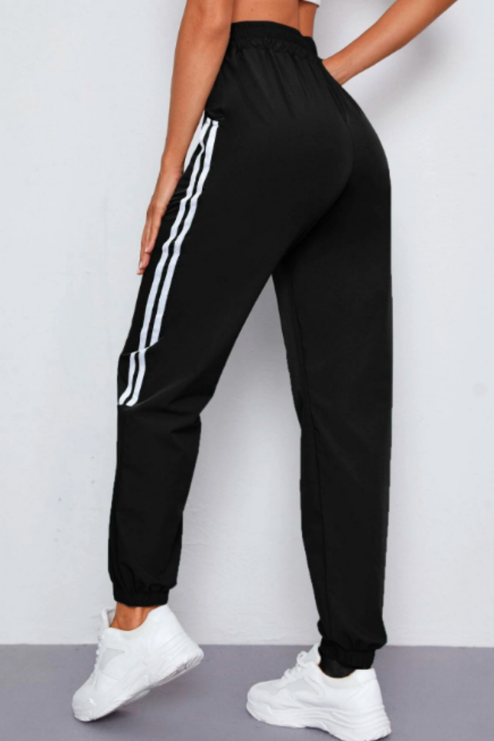 Womens Training Striped Sports Pant