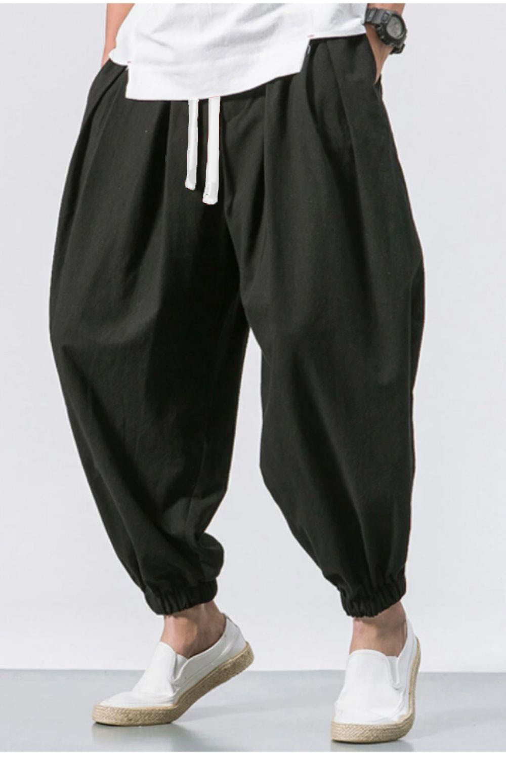 Harem Drawstring Trouser