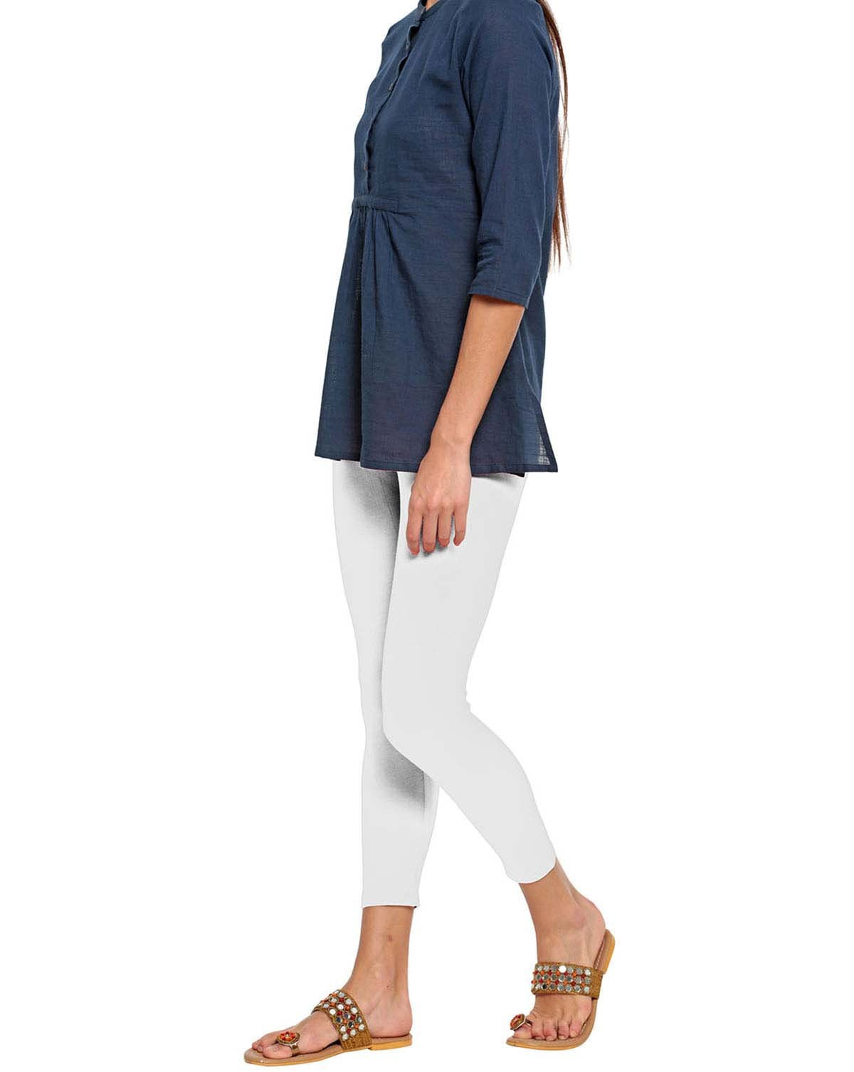 White Legging Cropped 7/8