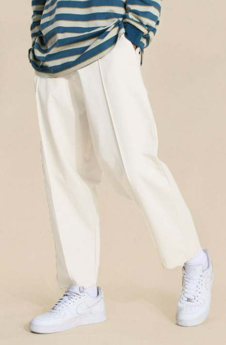 White Skate Fit Pants