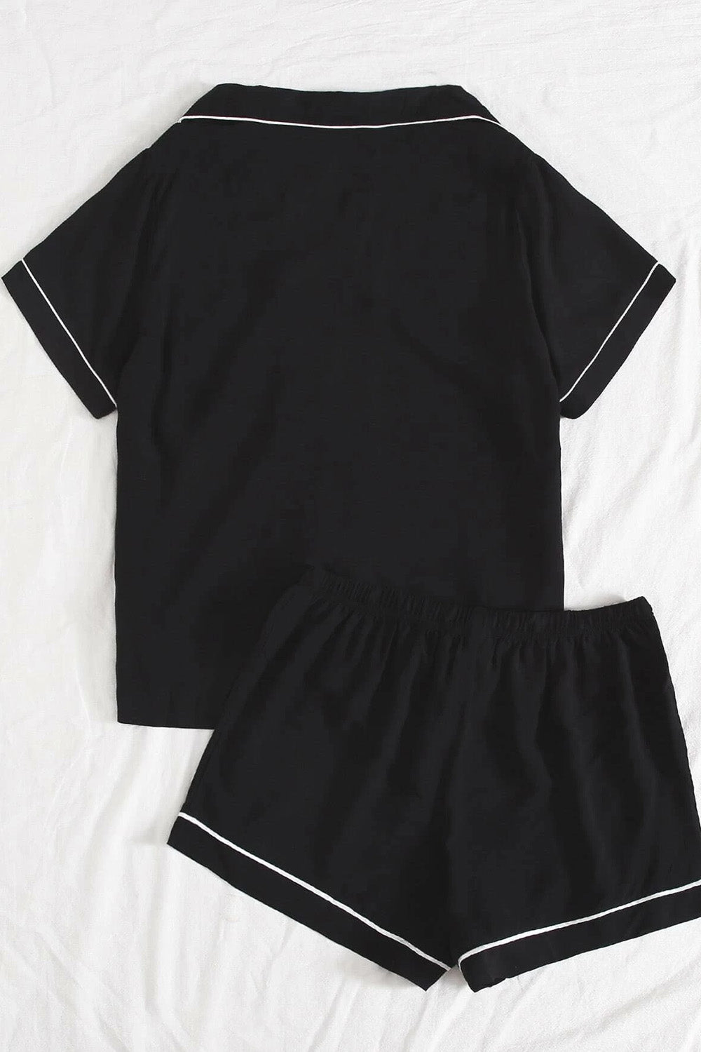 Contrast lapel PJ