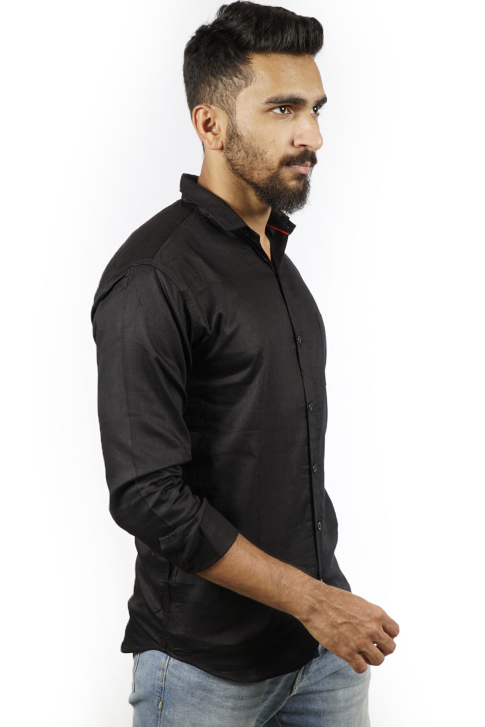 Classic Black Slim Fit Shirt