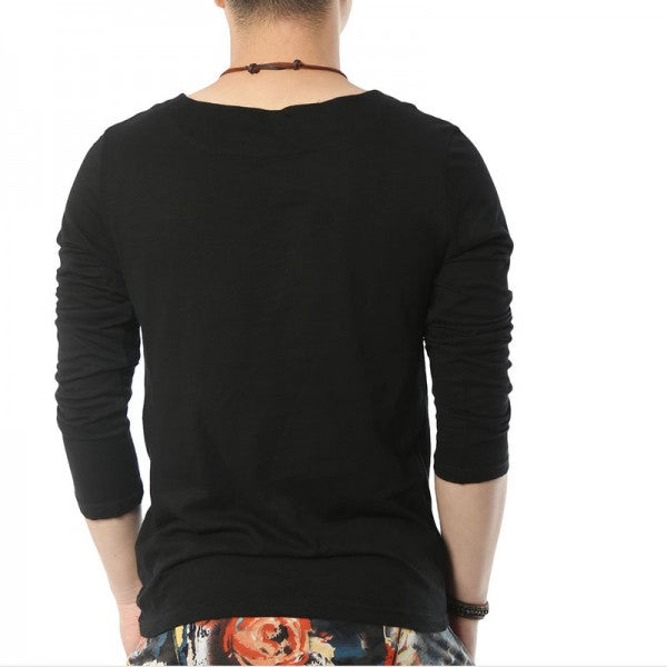 Solid Long Sleeve T-shirt