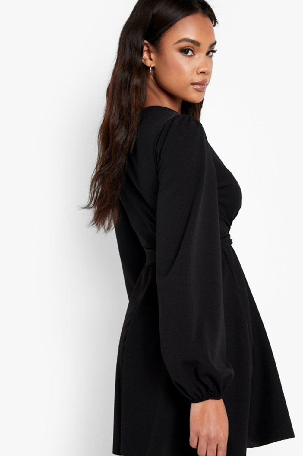 Fanciful Black Dress