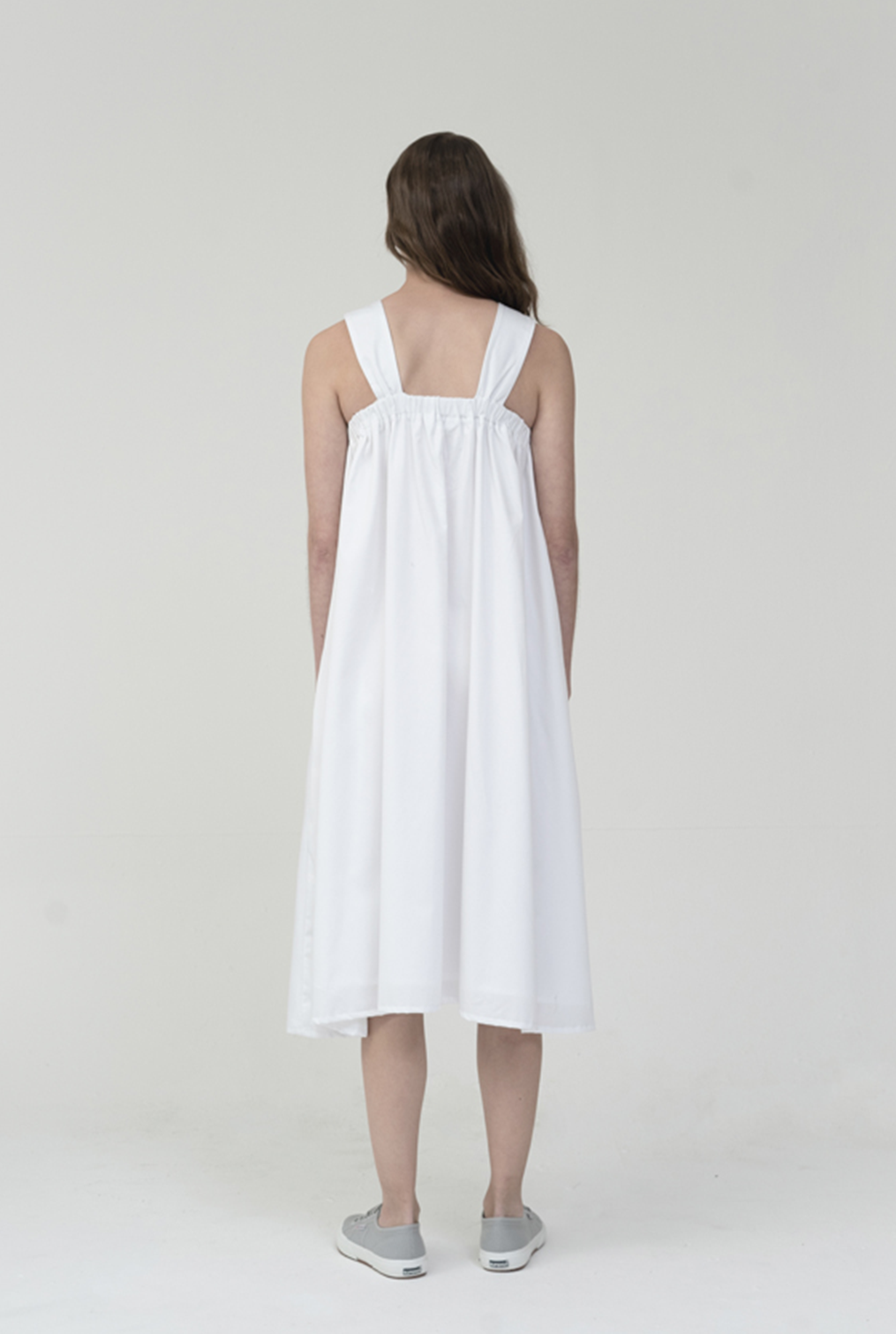 Curious White Dress