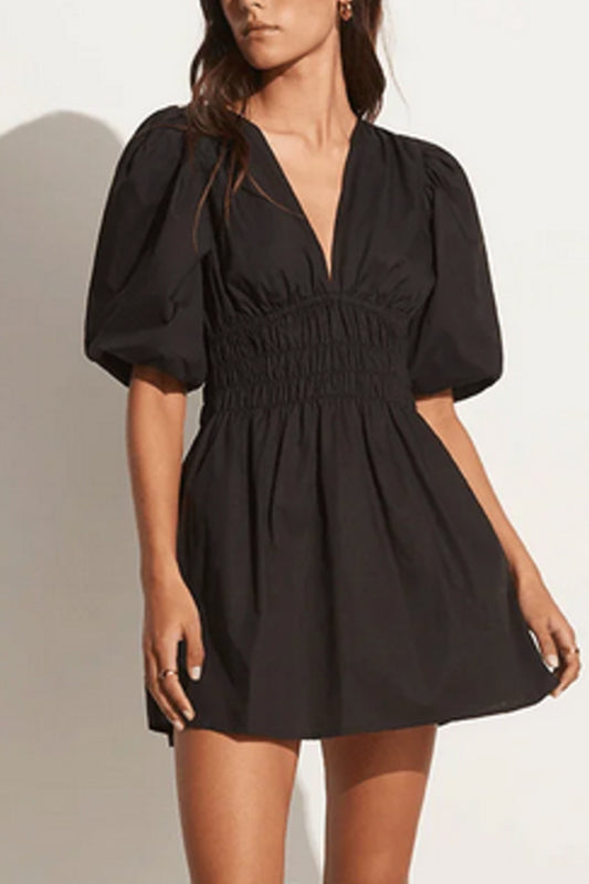 Dreamy Dusk Black Dress