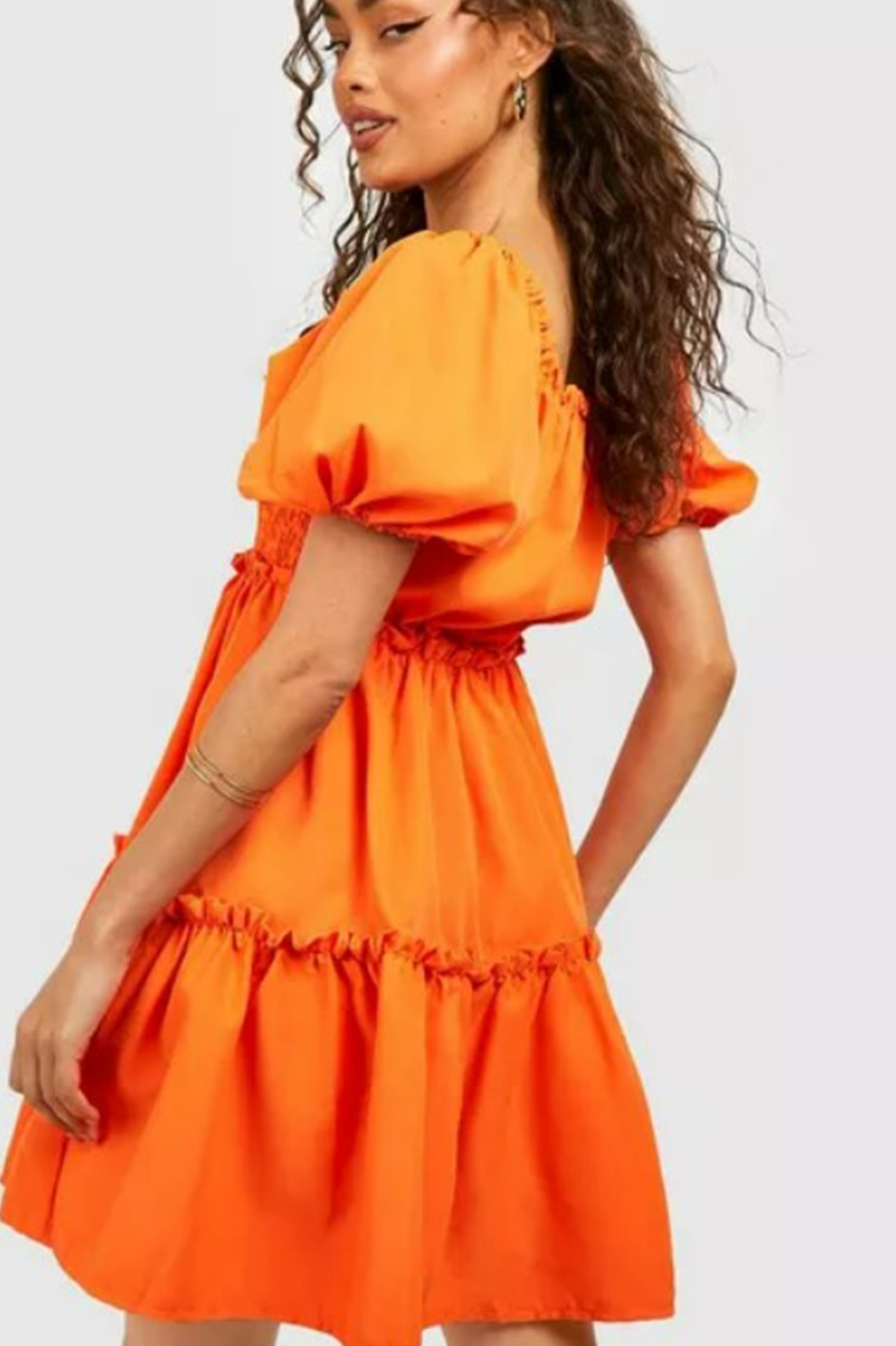 Undo Orange Dress