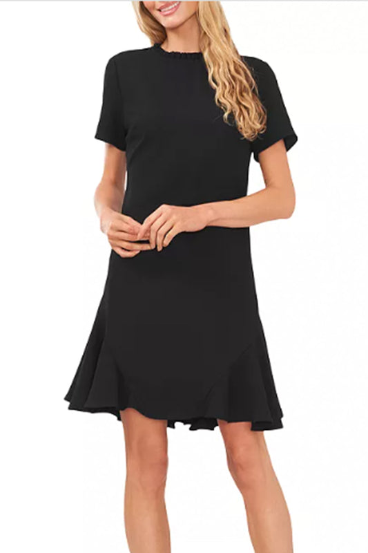 Dreamy Dahila Black Dress