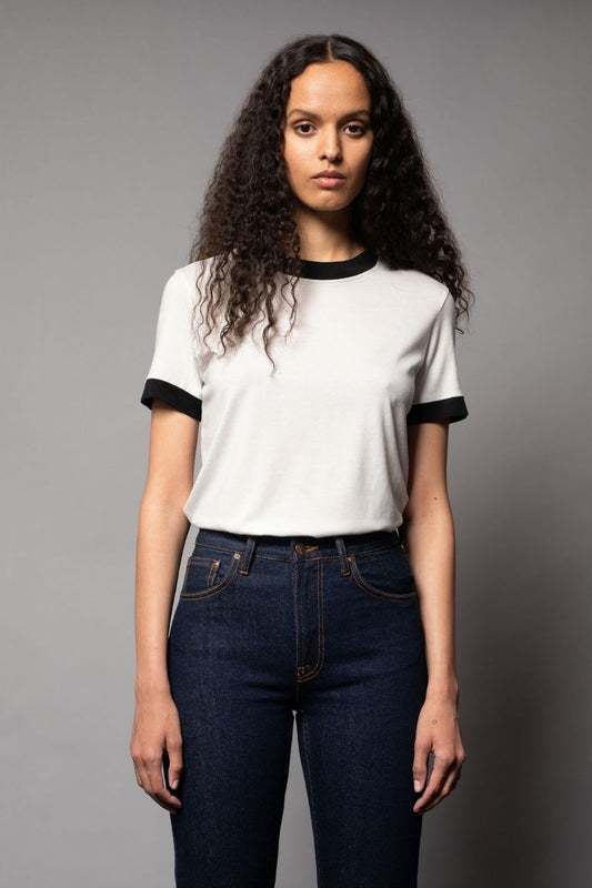Love Tee Chalk White