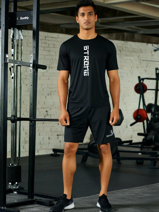 Quick-Dry Gym Tee for High-Intensity Workouts