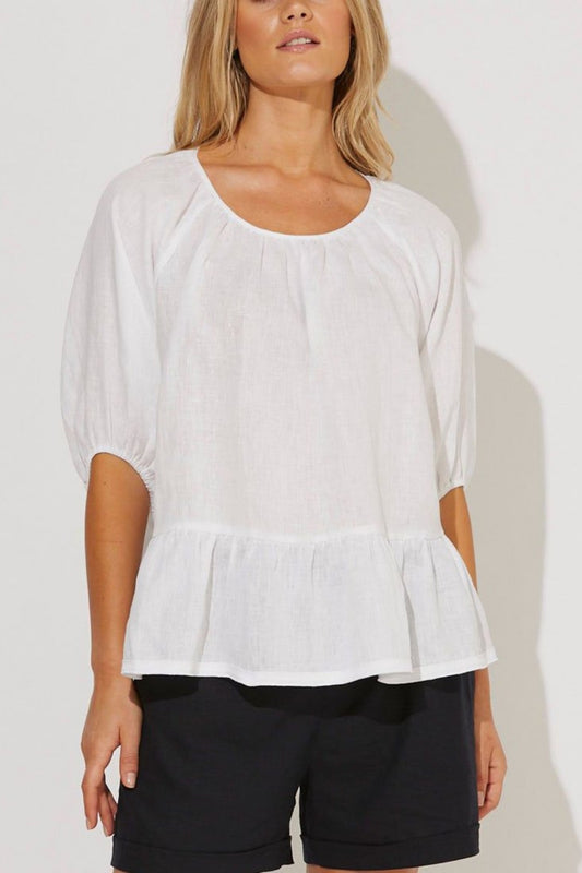 Salt Top In White