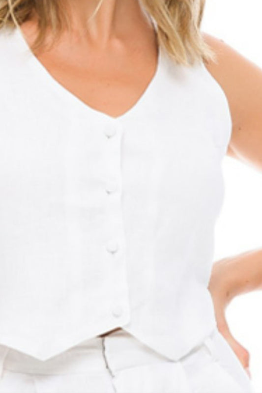 Sassy White Top