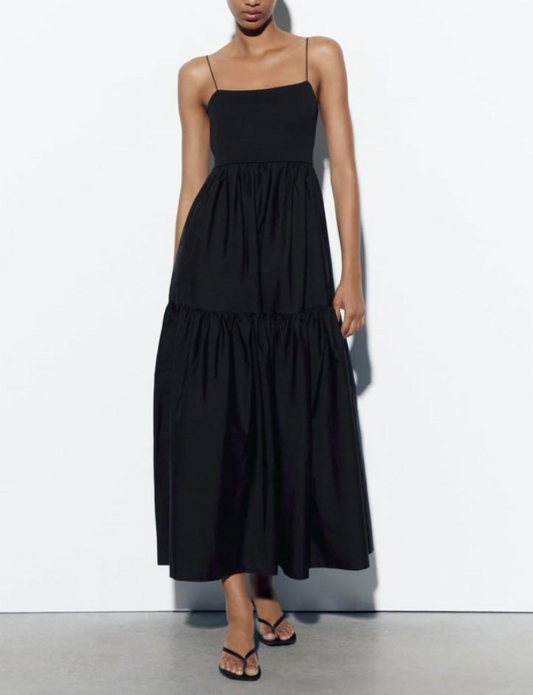 Trikala Black Dress