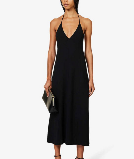 Bucolic Black Dress