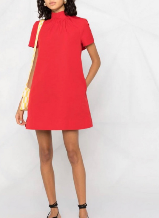 Xylosma Red Dress