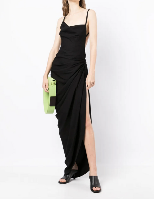 Meadow Black Dress