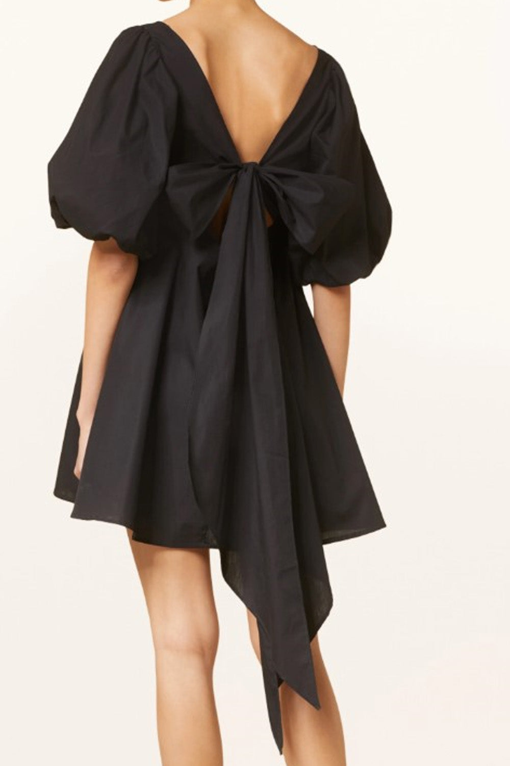 Canopy Black Dress