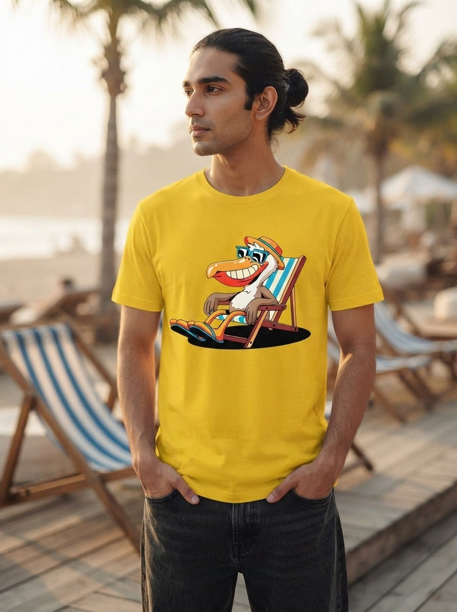 Pelican Yellow Tee