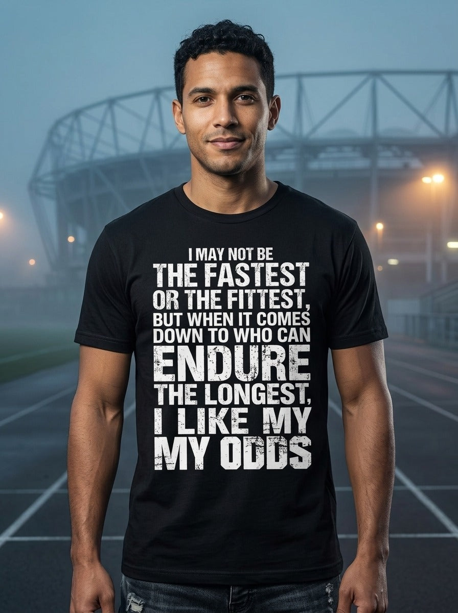 Fastest Fittest Black Tee