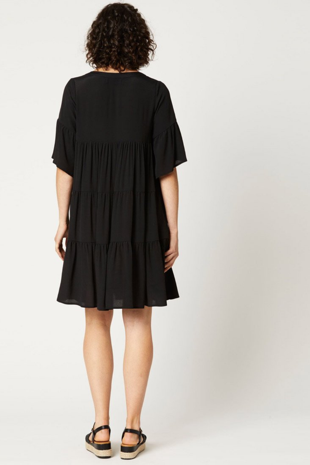 Habitat Knee Length Dress In Black